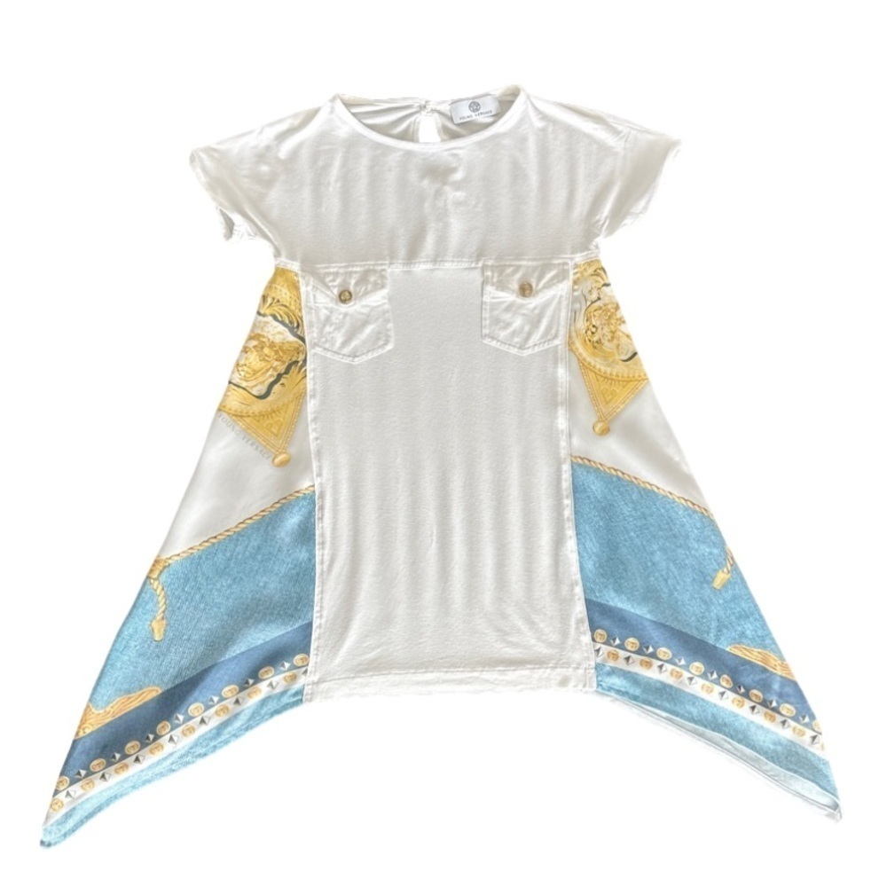 Young Versace girls shirt dress size XS 6-8 years
